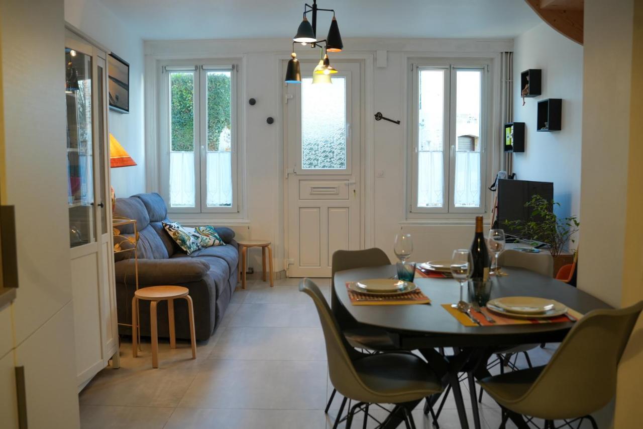 Maison Vue Baie Au Coeur Du Quartier De L'Abbaye Saint-Valery-sur-Somme Extérieur photo